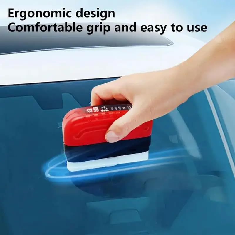 Car Glass Oil Film Cleaning Brush