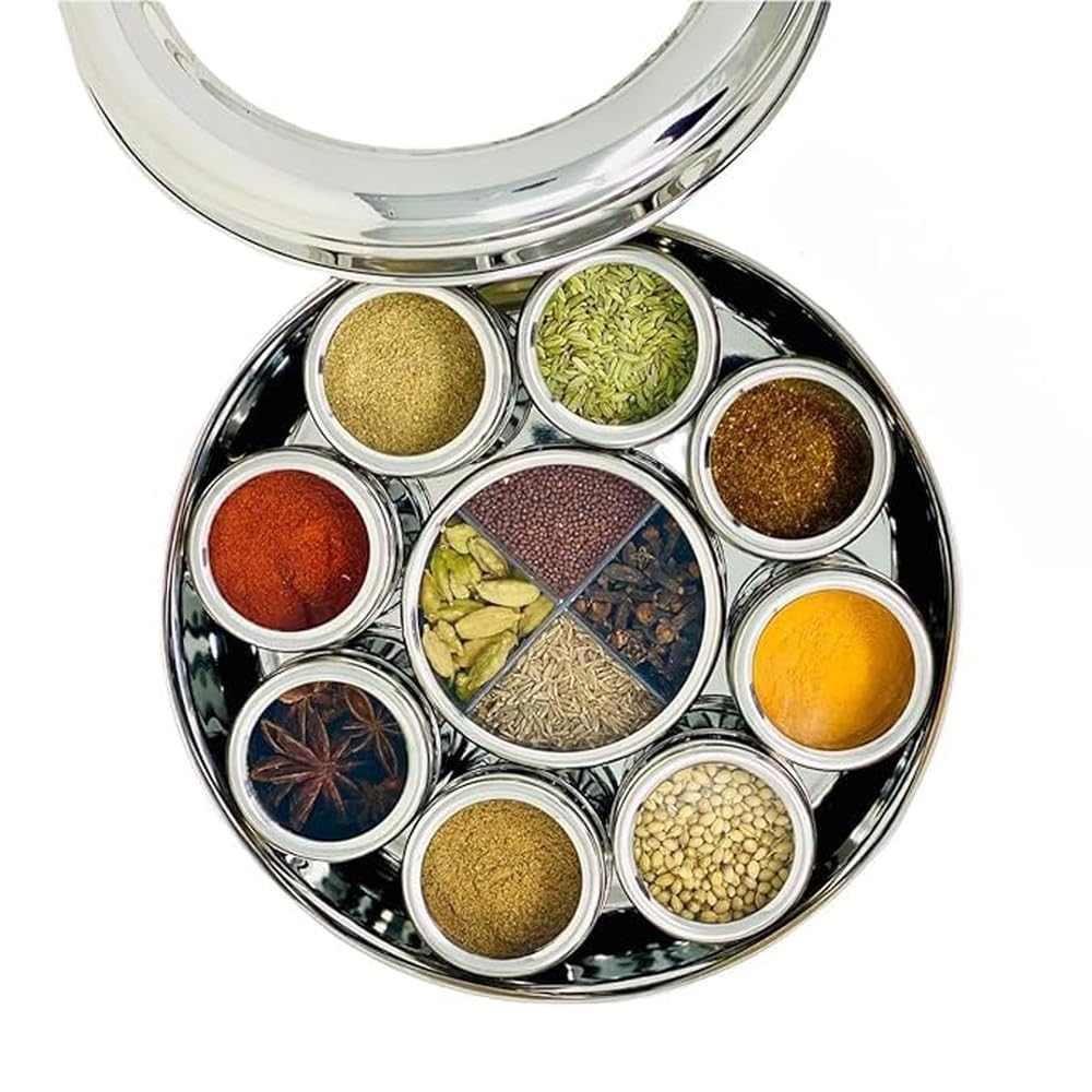 12 in 1 Stainless Steel Masala Box