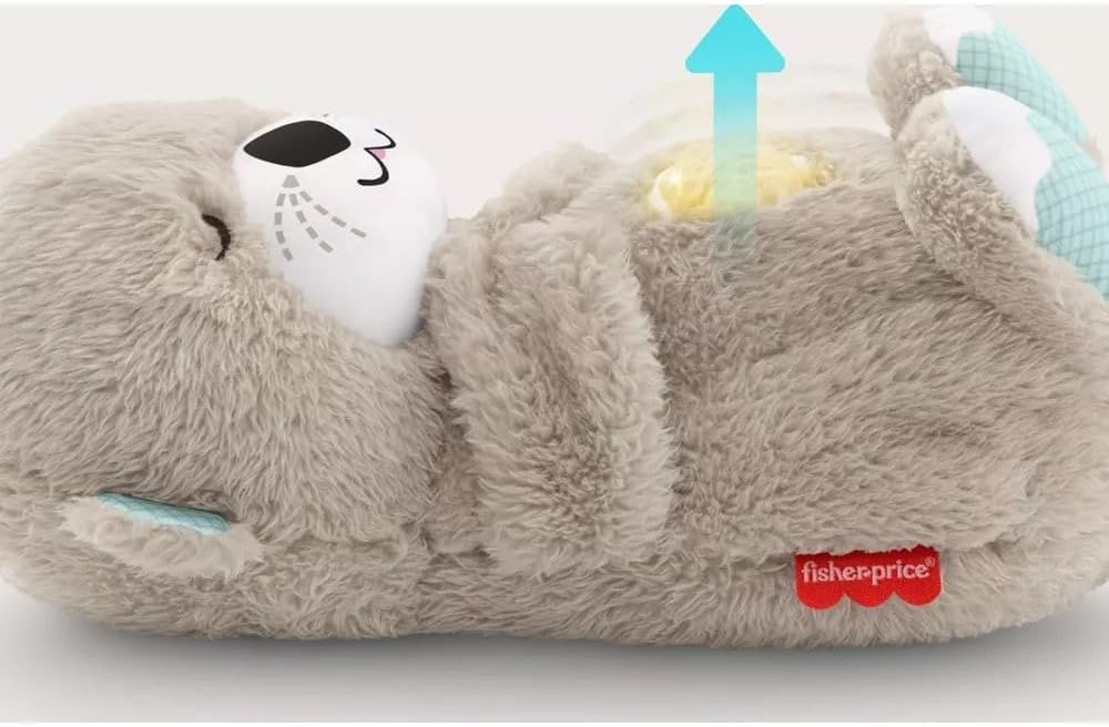 CrazySoul Breathing Otter Plush Teddy