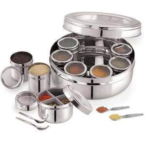 12 in 1 Stainless Steel Masala Box