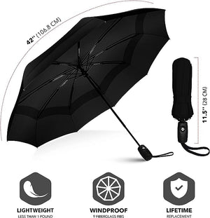 Automatic Umbrella with Auto Open/Close Button