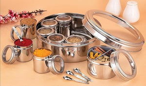 12 in 1 Stainless Steel Masala Box