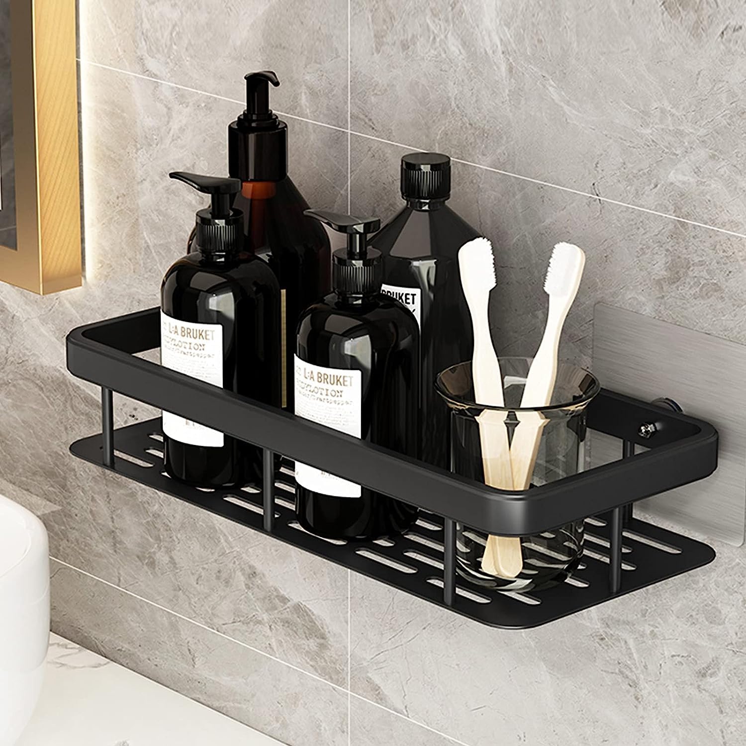 Self Adhesive Kitchen / Bathroom Shelf for Wall