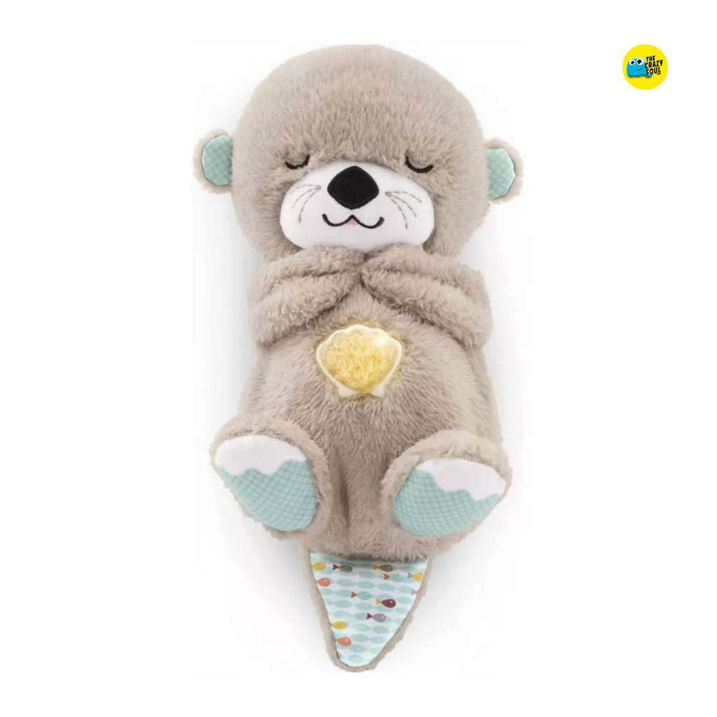 CrazySoul Breathing Otter Plush Teddy