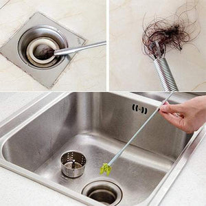 Dropship 1pc Spring Pipe Dredging Tool; Drain Dredger Clog Tool; For  Kitchen Sink Sewer Cleaning Hook Tool; Household Stuff to Sell Online at a  Lower Price