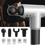 Full Body Muscle Pain Reliever Gun ( 4 Attachments Free)